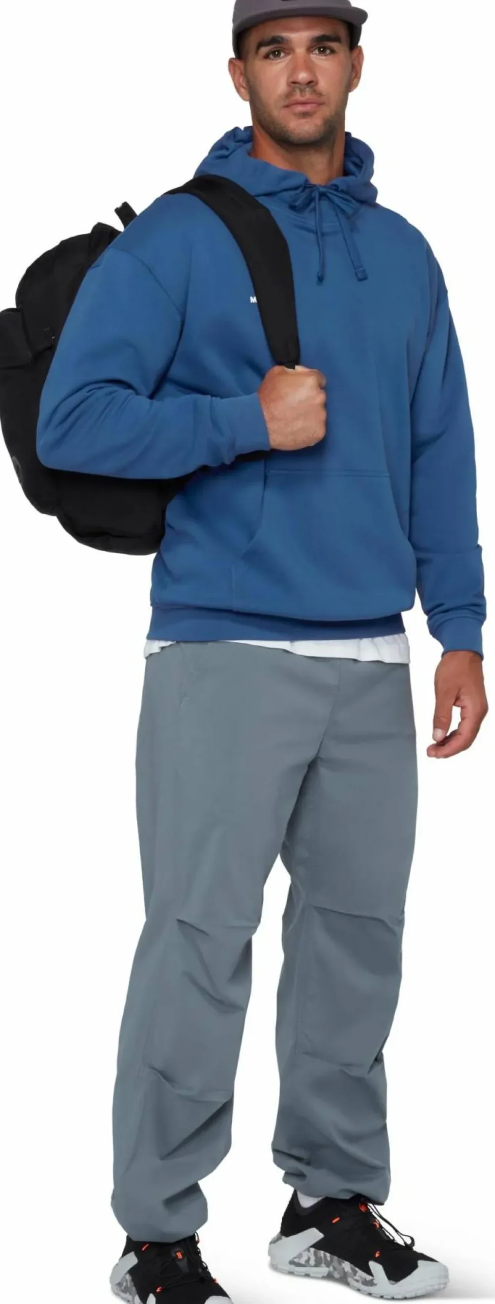 Mammut Men's Base ML Hoody Mini Logo Tschiel Hot