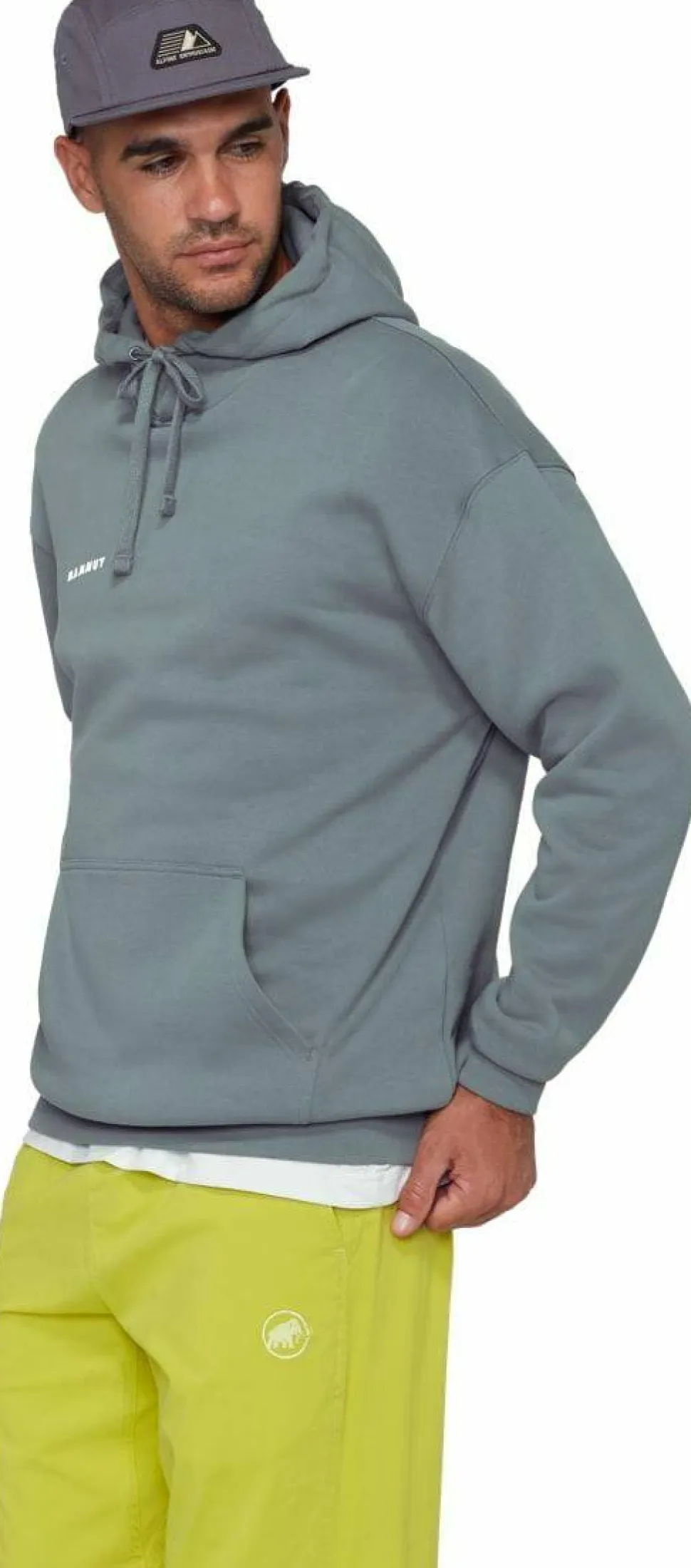 Mammut Men's Mammut Base ML Hoody Mini Logo Strata