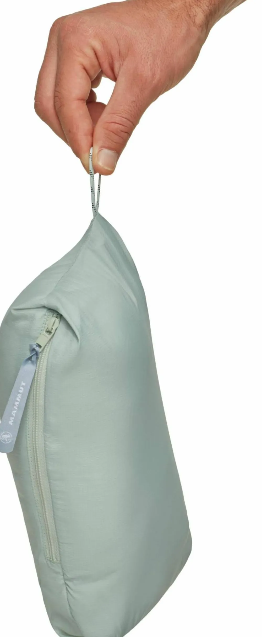 Mammut Men's Rime Air In Hybrid Hooded Jacket Silver Sage New
