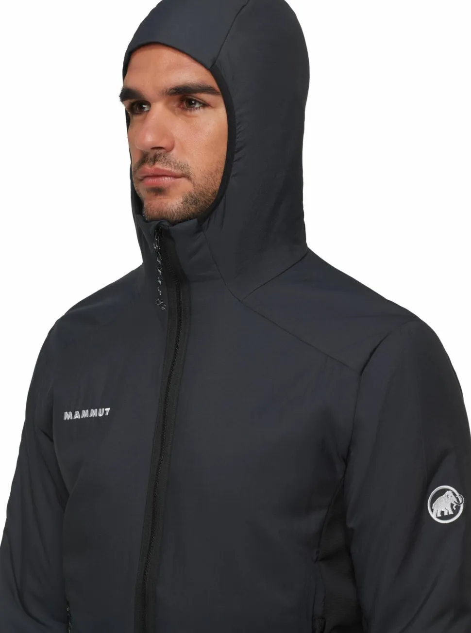 Mammut Men's Rime Air In Hybrid Hooded Jacket Black