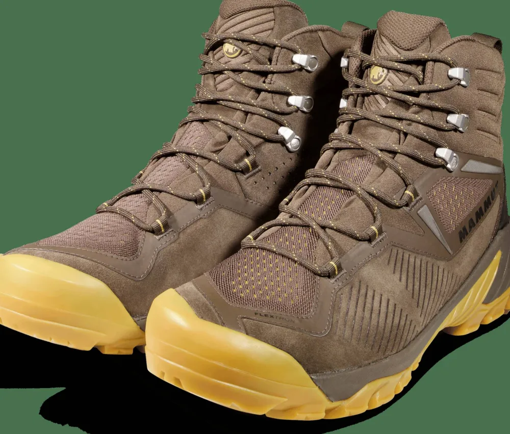 Mammut Men's Sapuen High GORE-TEX Wren/Amber Green wren-amber green Discount