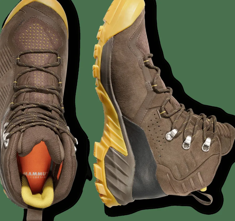 Mammut Men's Sapuen High GORE-TEX Wren/Amber Green wren-amber green Discount