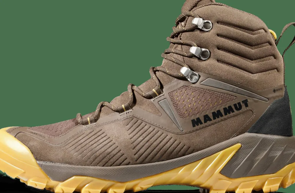 Mammut Men's Sapuen High GORE-TEX Wren/Amber Green wren-amber green Discount