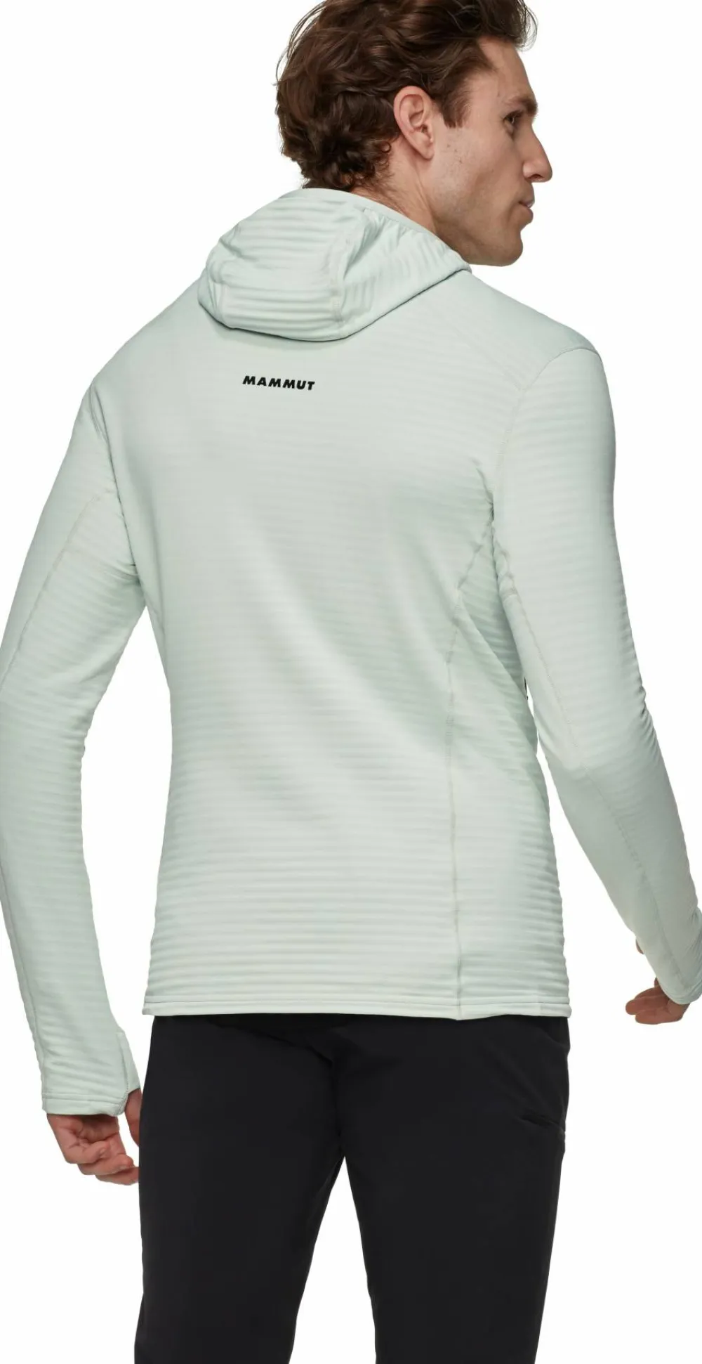Mammut Men's Taiss Light ML Hooded Jacket Silver Sage Discount