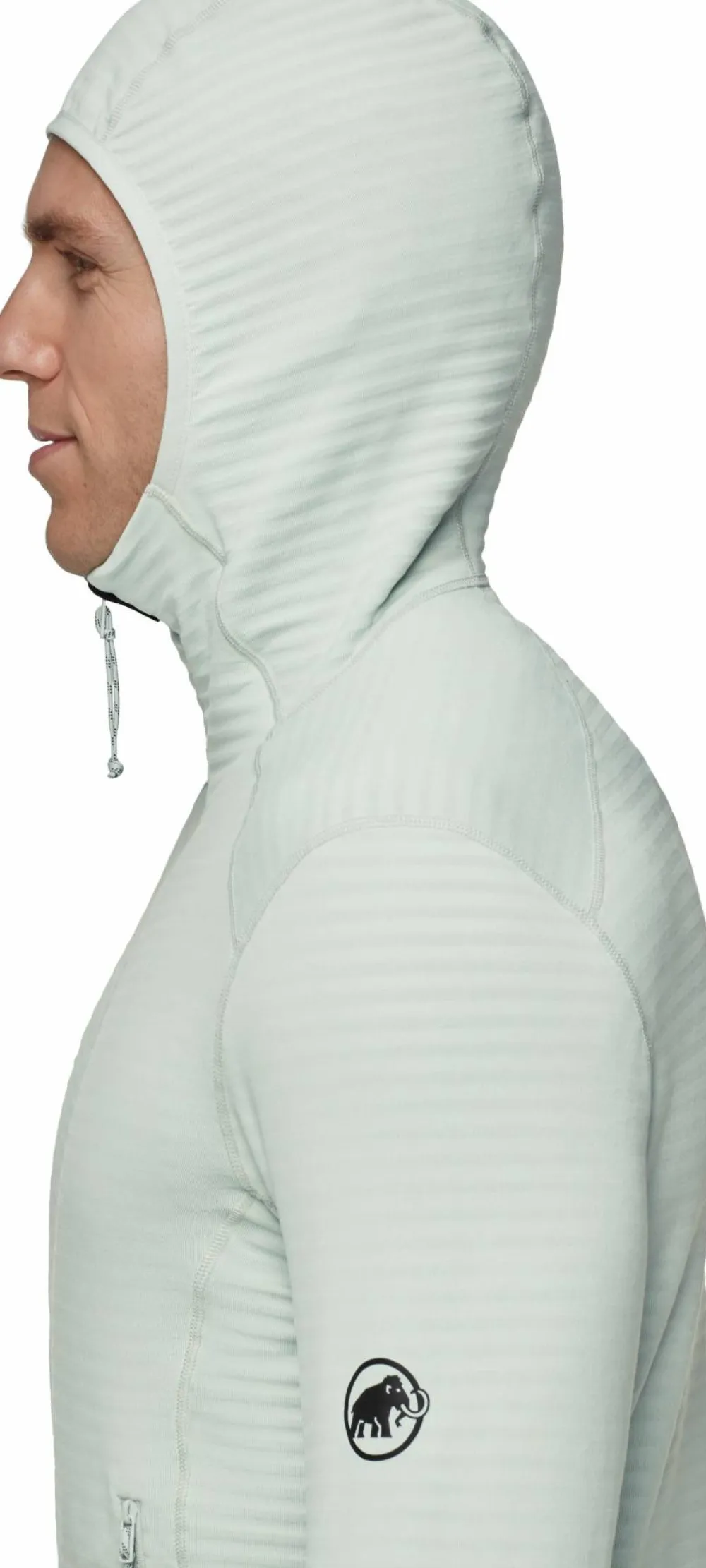 Mammut Men's Taiss Light ML Hooded Jacket Silver Sage Discount
