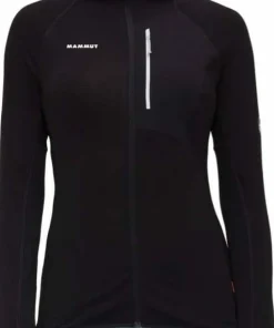 Mammut Women's Aenergy Light ML Hooded Jacket Black Clearance