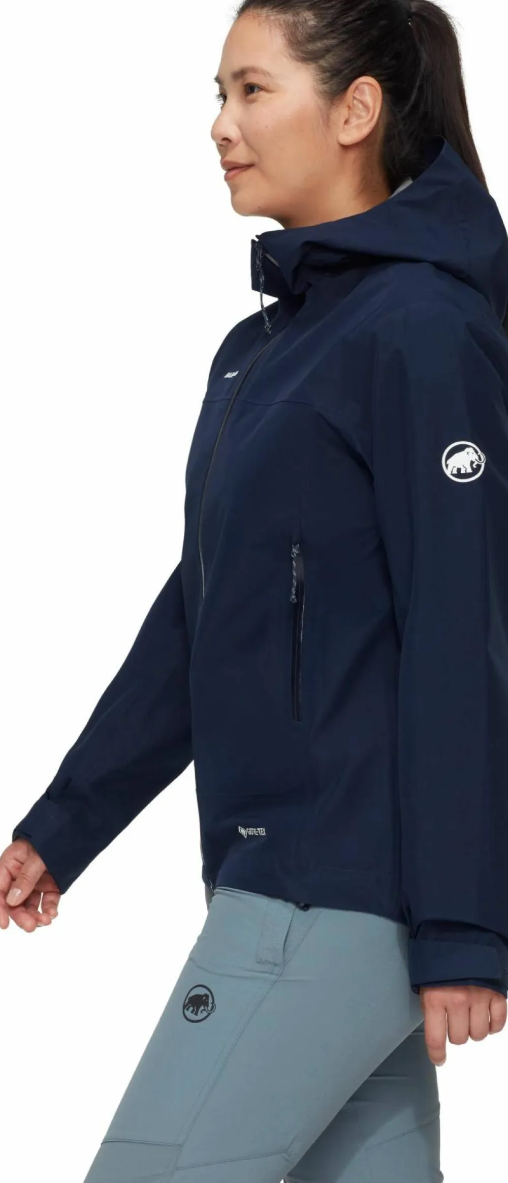 Mammut Women's Crater Light Hs Hooded Jacket Marine Clearance