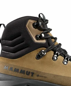 Mammut Women's Ducan III High Lth Gtx Dark Sand-black