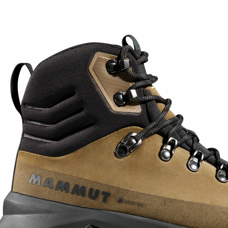 Mammut Women's Ducan III High Lth Gtx Dark Sand-black