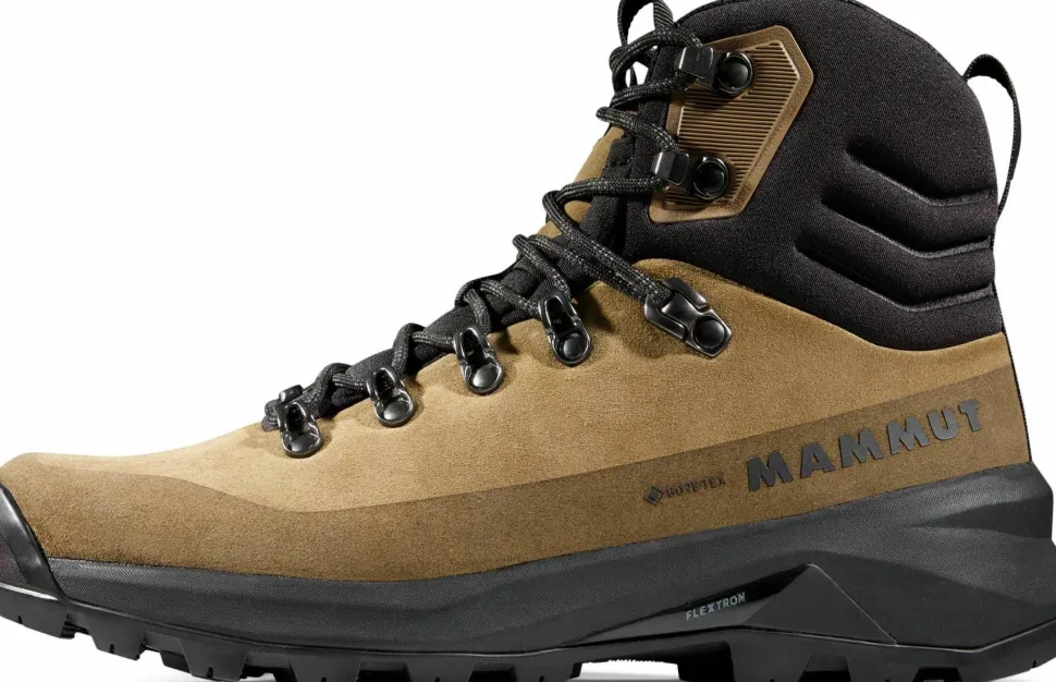 Mammut Women's Ducan III High Lth Gtx Dark Sand-black