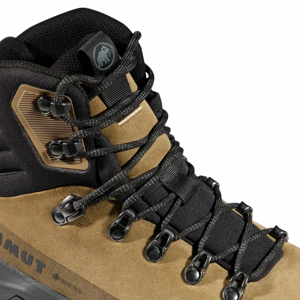Mammut Women's Ducan III High Lth Gtx Dark Sand-black