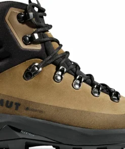 Mammut Women's Ducan III High Lth Gtx Dark Sand-black