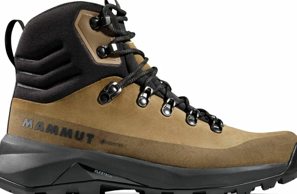 Mammut Women's Ducan III High Lth Gtx Dark Sand-black