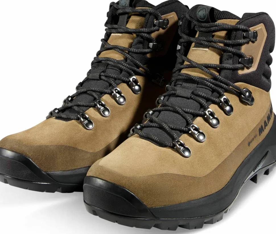 Mammut Women's Ducan III High Lth Gtx Dark Sand-black