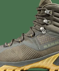 Mammut Women's Sapuen High GORE-TEX Dark Tin/Amber Green