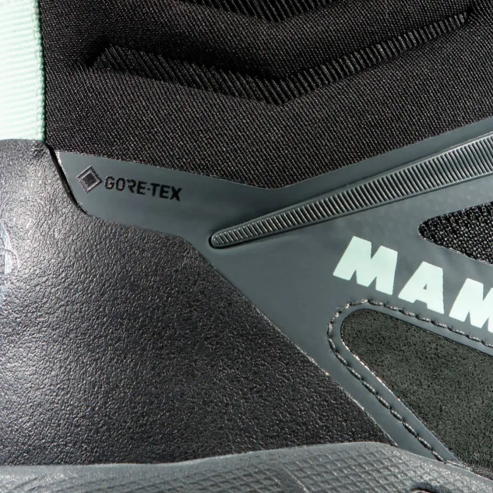 Mammut Women's Sapuen High GORE-TEX dark steel-neo mint Hot