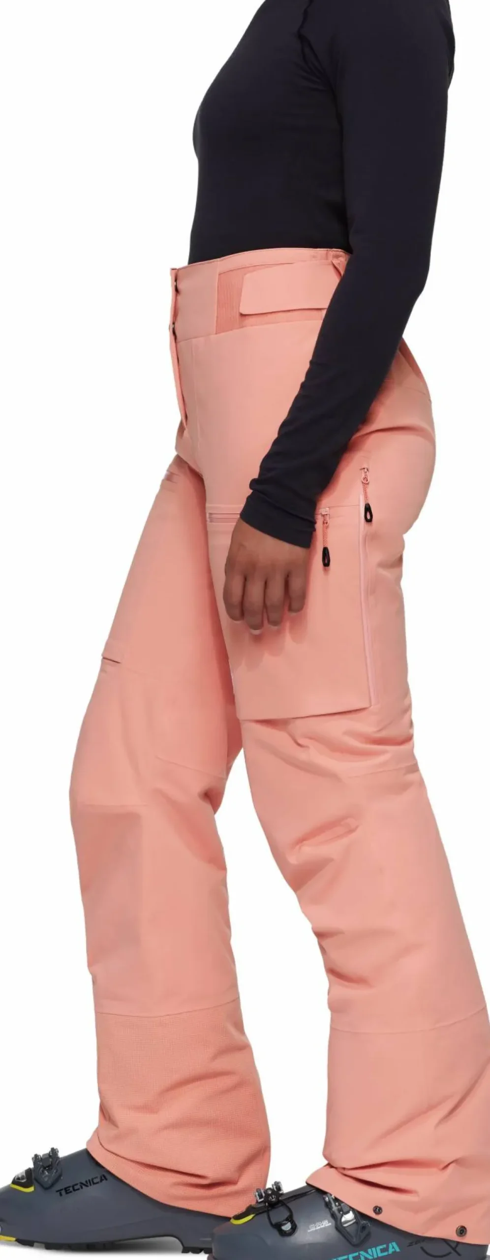 Mammut Women's Stoney Hardshell Thermo Pants Quartz Dust New