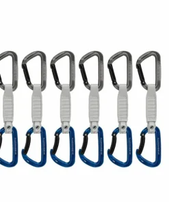 Mammut Workhorse Keylock 12 Cm 6-Pack Quickdraws Straight Gate/Bent Gate Key Lock