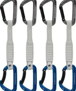 Mammut Workhorse Keylock 17 Cm 6-Pack Quickdraws Straight Gate/Bent Gate Key Lock Straight Gate/Bent Gate Key Lock, grey-blue Outlet