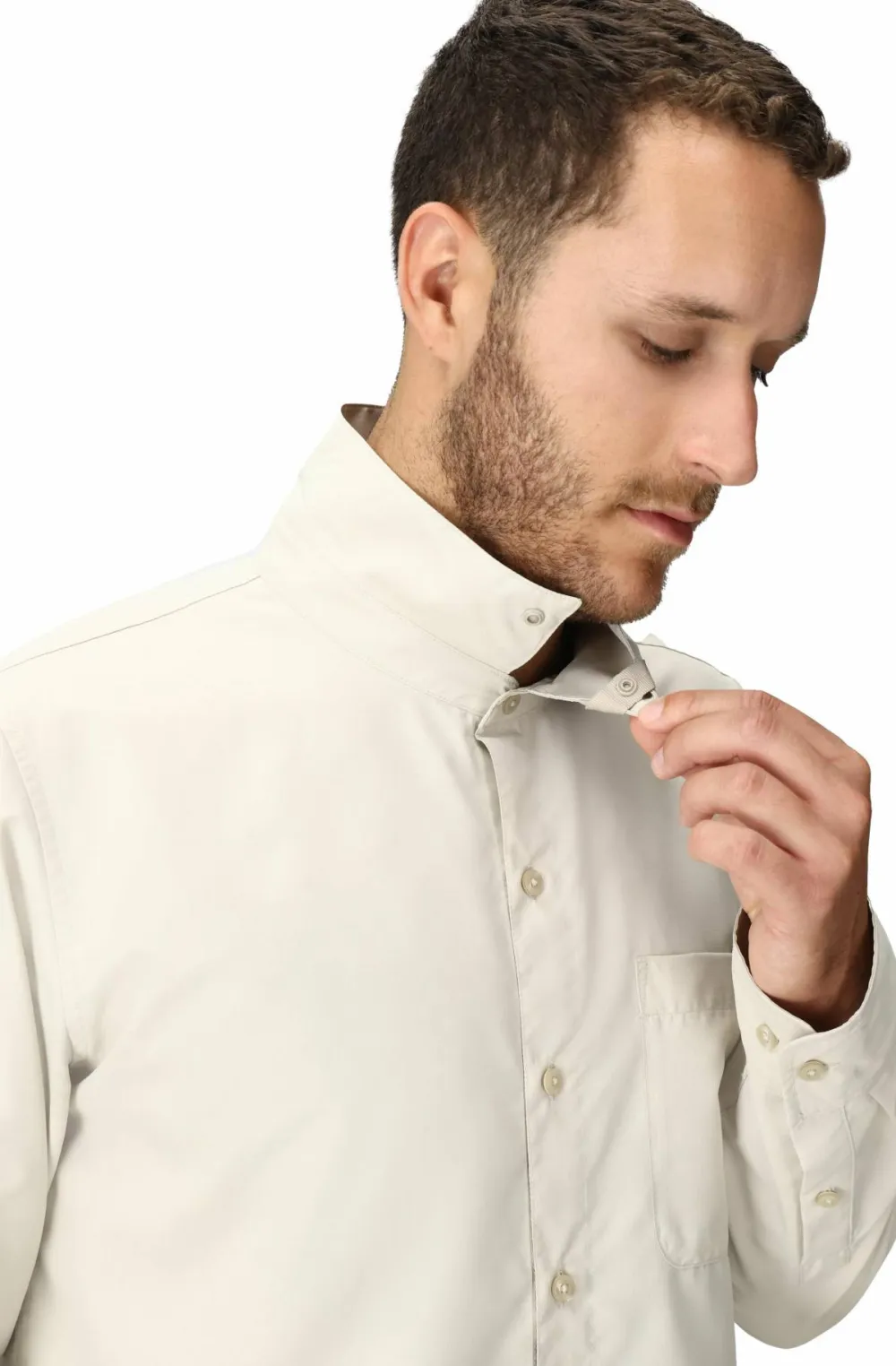 Marmot Men's Airexchange Upf 40 Ls Shirt Birch Bark Online