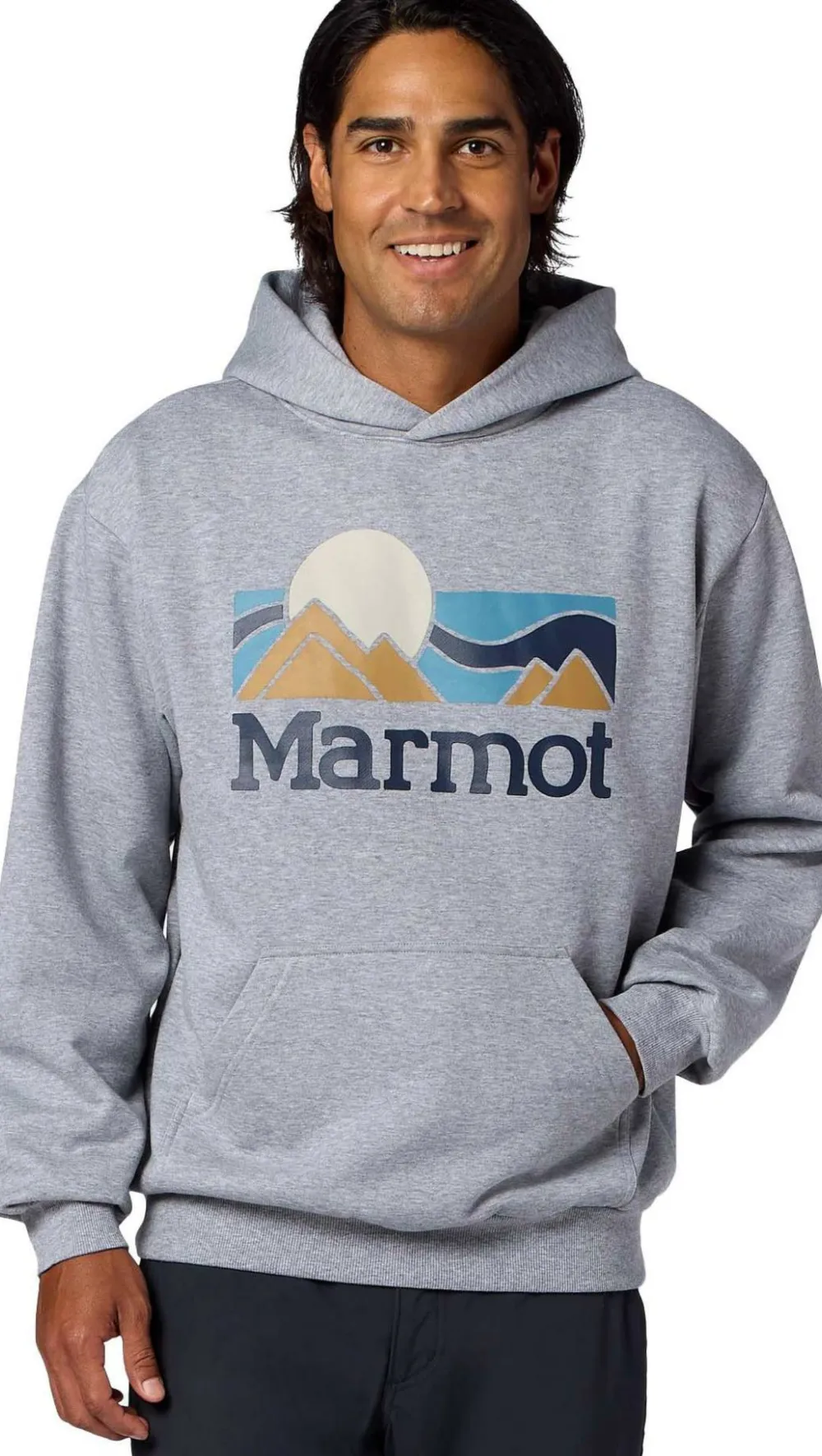 Marmot Men's Coastal Hoody Grey Heather Clearance