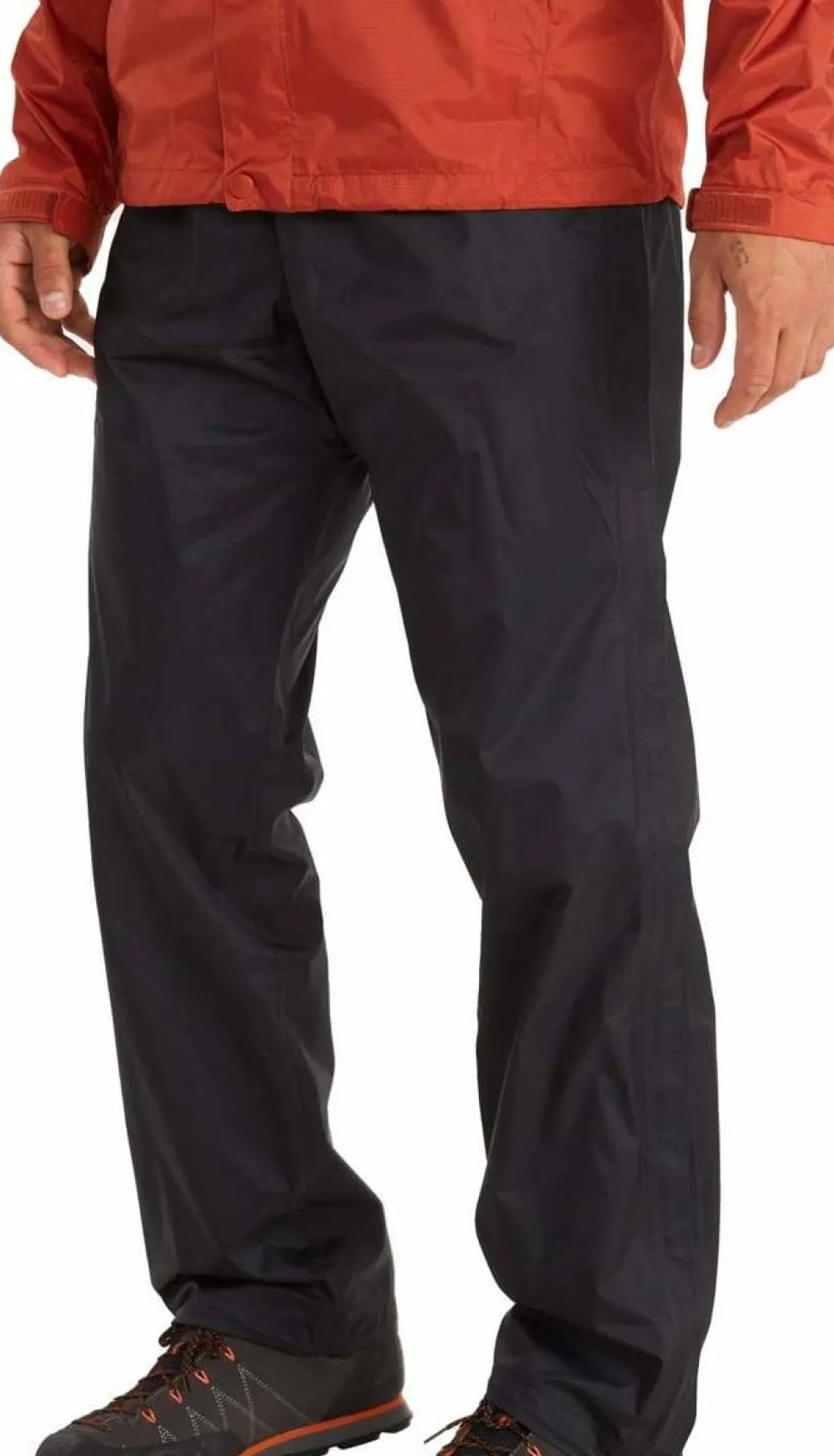 Marmot Men's Precip Eco Full Zip Pant Short Black