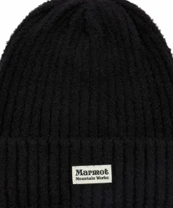 Marmot Women's Fuzzy Beanie Black Hot