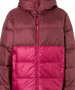 Marmot Women's Guides Down Hoody Acai Berry/Red Mulberry Hot