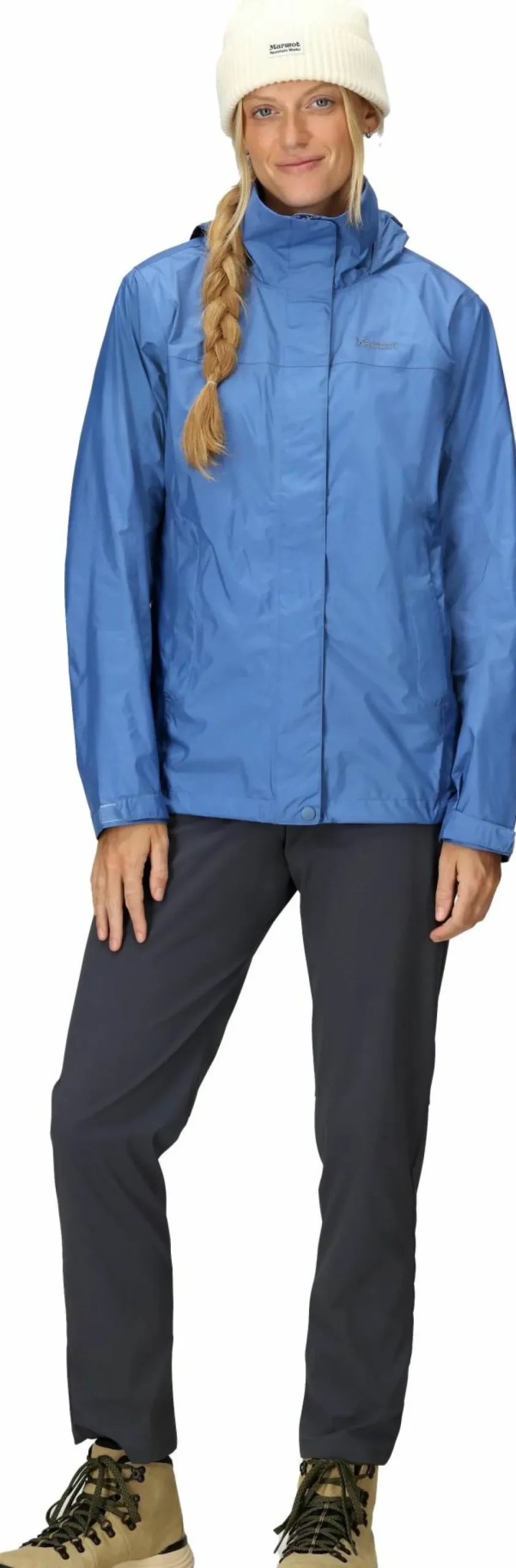 Marmot Women's Precip Eco Jacket Rain Cloud Best