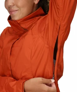 Marmot Women's Precip Eco Jacket Ginger Blossom