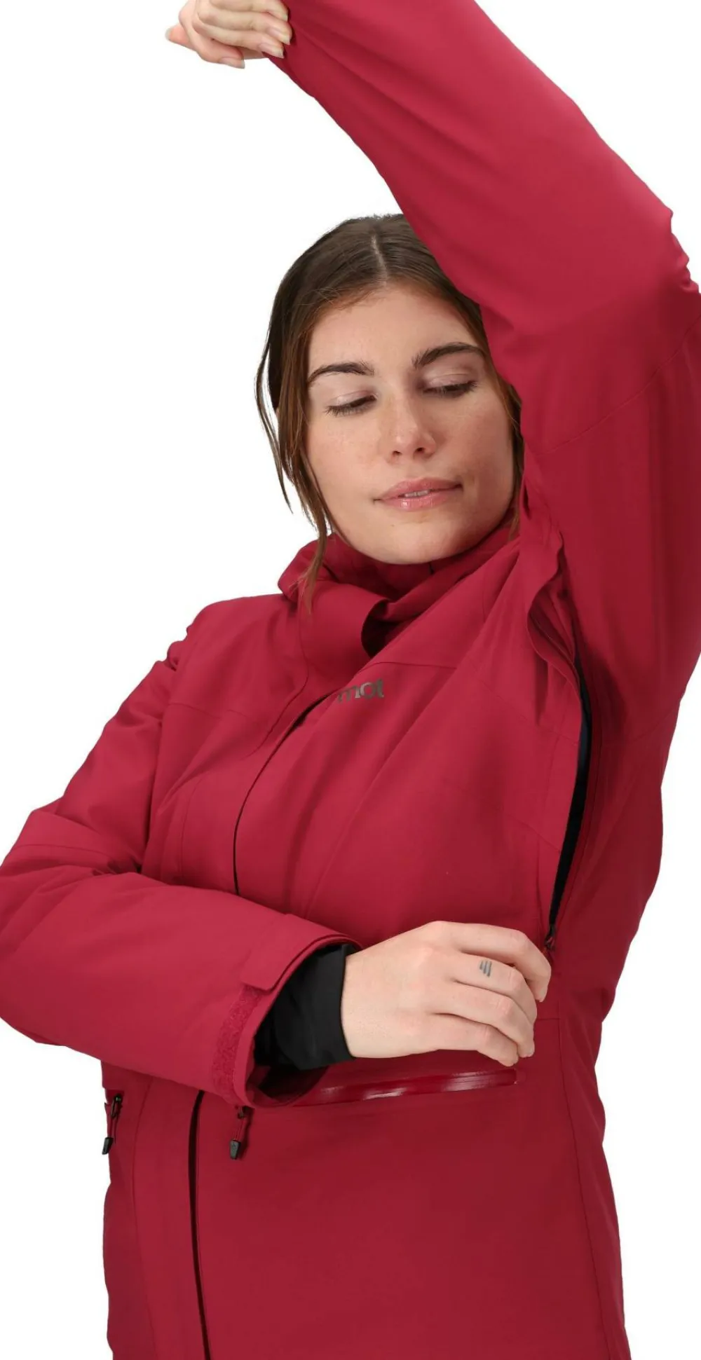 Marmot Women's Refuge Insulated Jacket Red Mulberry Clearance