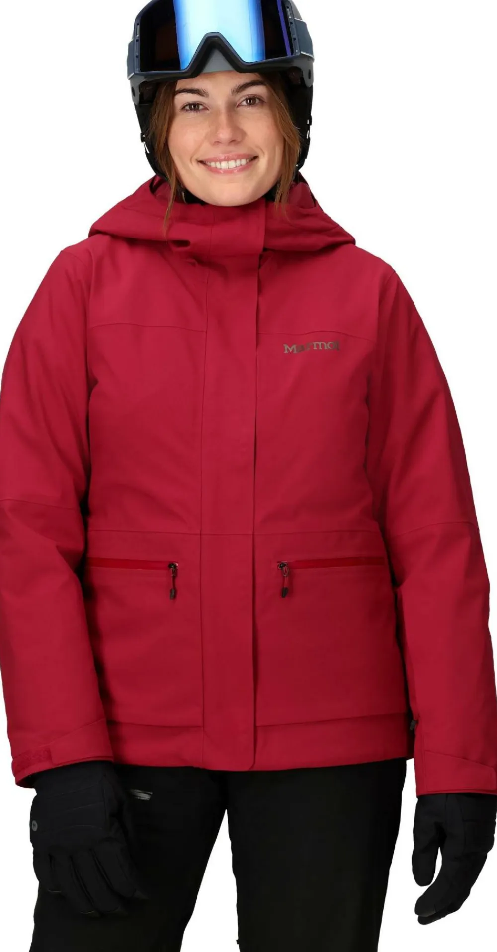 Marmot Women's Refuge Insulated Jacket Red Mulberry Clearance