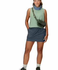 Marmot Womens's Airexchange Upf 40 Skort Thunderhead New