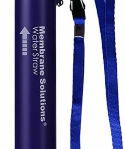 Membrane Solution Water Filter Straw II Blue