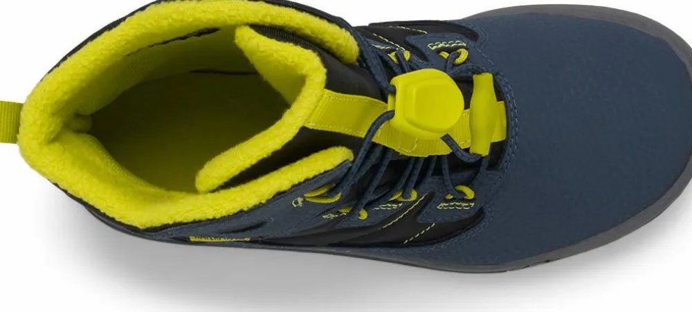 Merrell Juniors' Snow Bank 4.0 Waterproof Navy/Lime Clearance