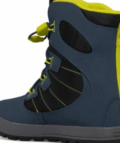 Merrell Juniors' Snow Bank 4.0 Waterproof Navy/Lime Clearance