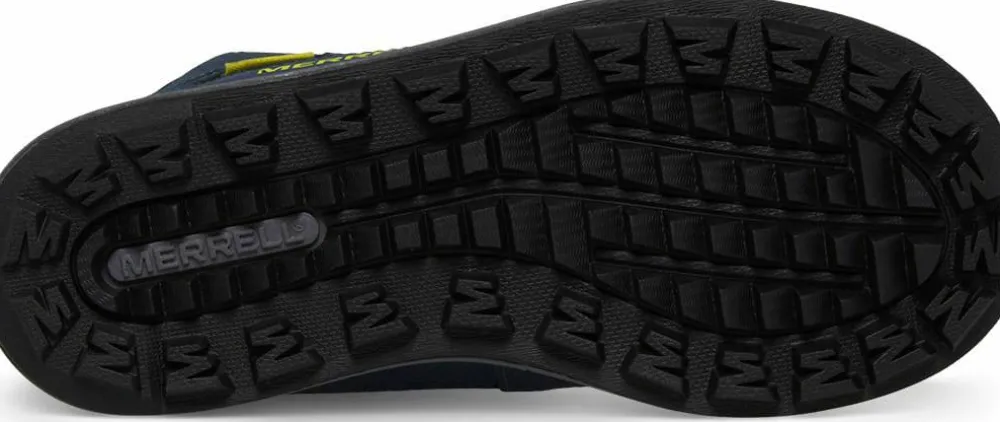 Merrell Juniors' Snow Bank 4.0 Waterproof Navy/Lime Clearance