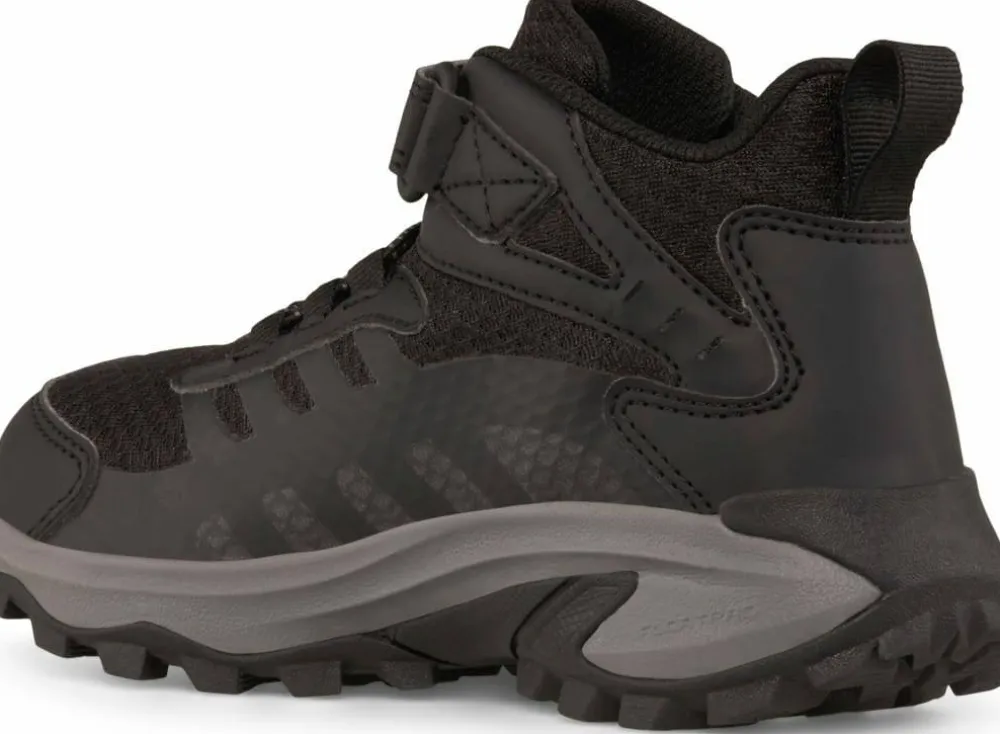 Merrell Kids' Moab Speed Mid 2 A/C Waterproof Black Discount