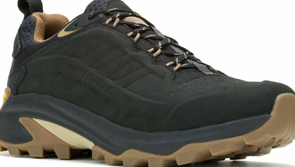 Merrell Men's Moab Speed 2 Leather Waterproof Black
