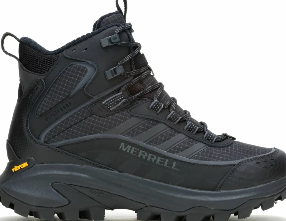 Merrell Men's Moab Speed 2 Thermo Mid Waterproof Spk Triple Black Sale