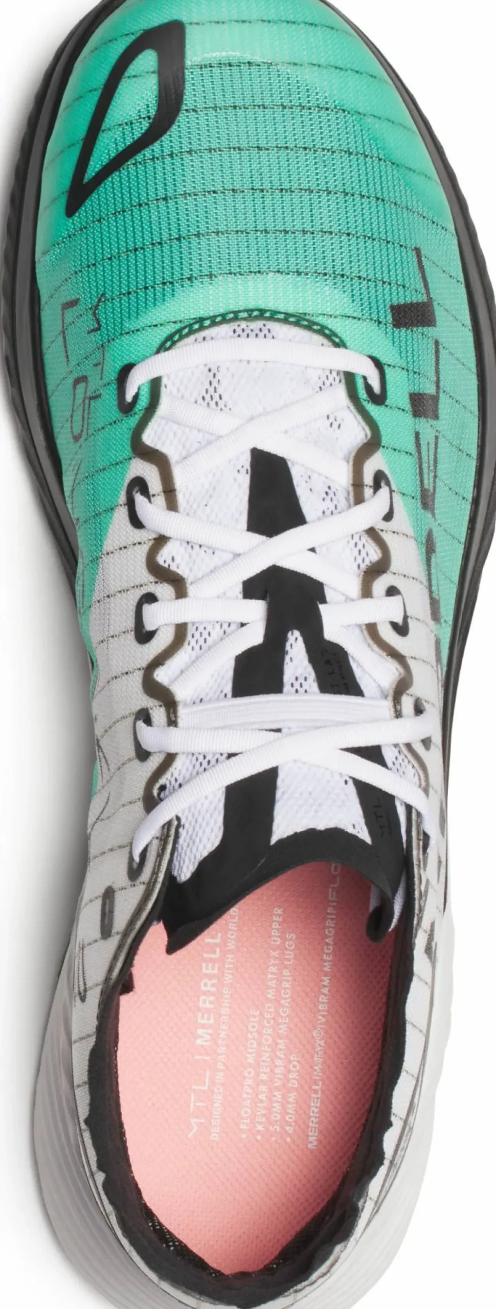 Hot Men's MTL Long Sky 2 Matryx White/Turquoise Löparskor Herr