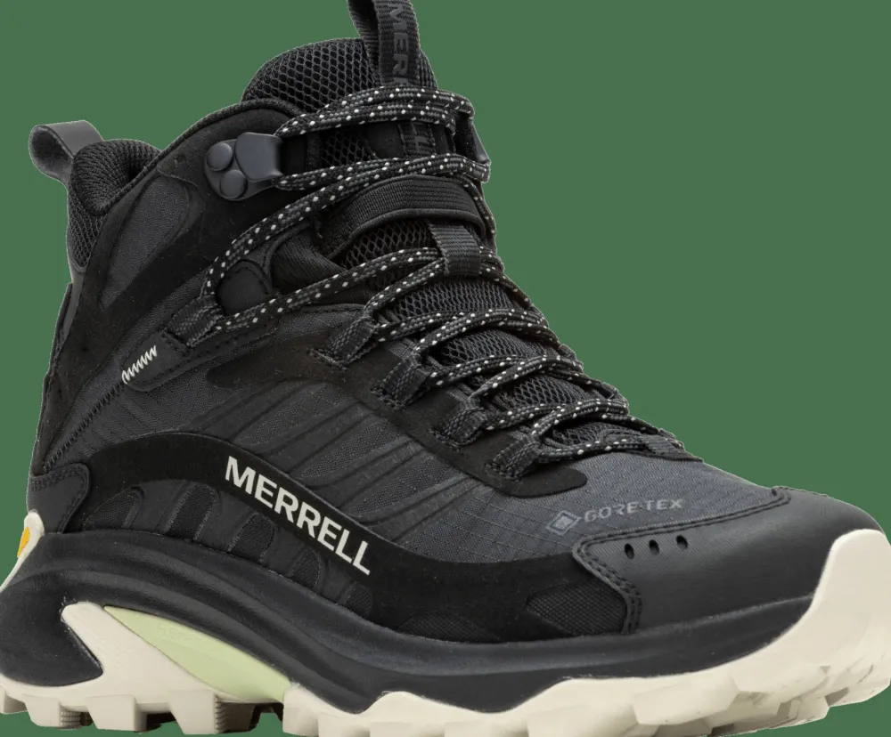 Merrell Women's Moab Speed 2 Mid GORE-TEX Black Hot