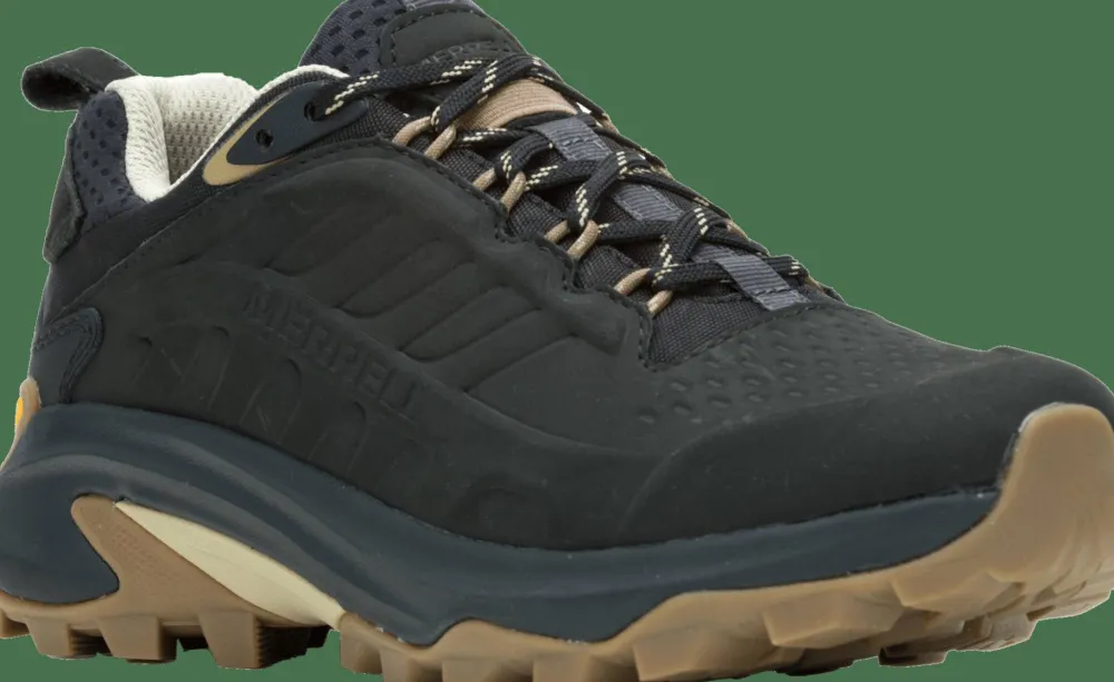 Merrell Women's Moab Speed 2 Leather Waterproof Black Discount