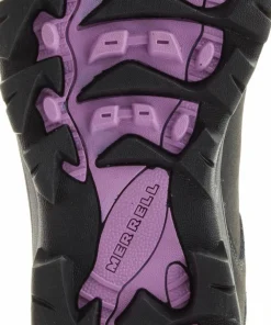 Merrell Women's Vego Mid Leather Waterproof BLACK/GLOXINIA Hot