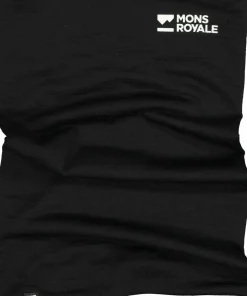 Mons Royale Double Up Neckwarmer Black Outlet