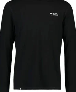 Mons Royale Men's Cascade Merino Base Layer Long Sleeve Black