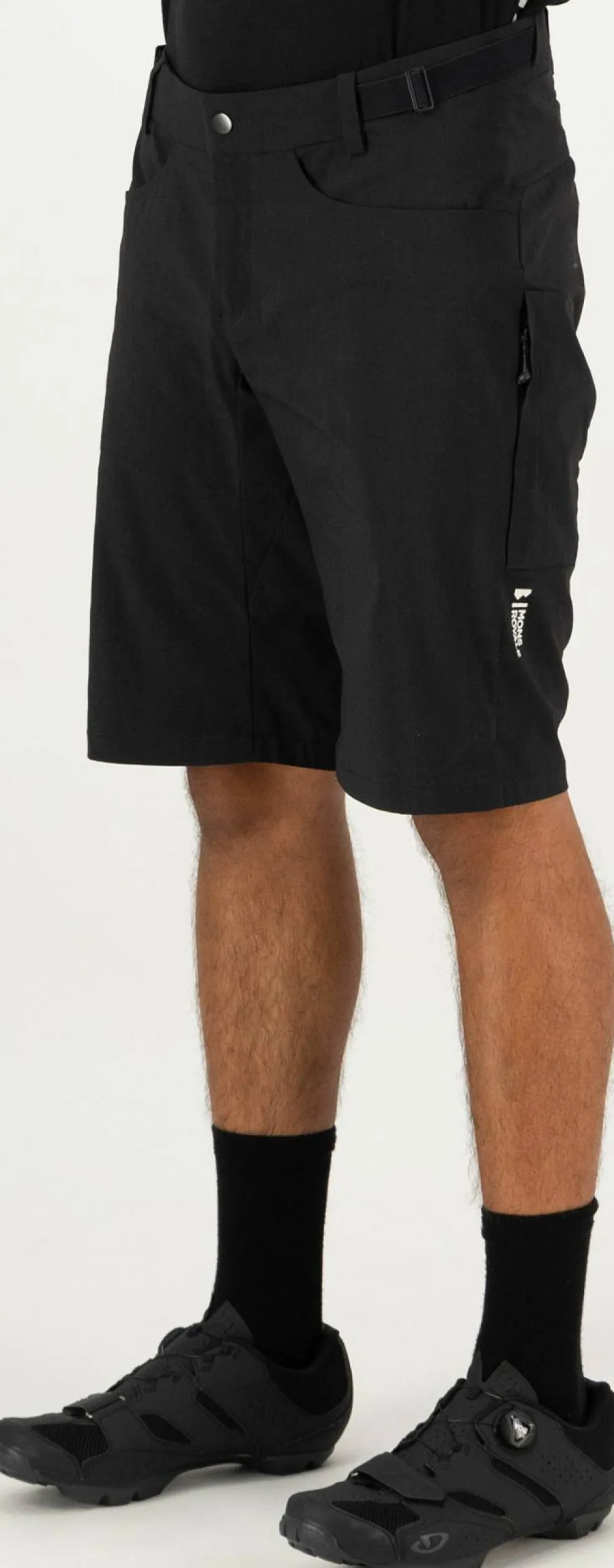 Mons Royale Men's Diversion Merino Trail Shorts Black Sale