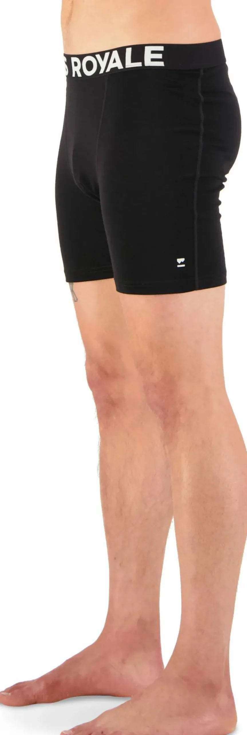 Mons Royale Men's Hold 'Em Boxer Black Hot