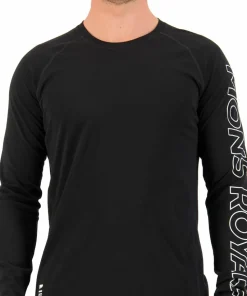 Mons Royale Men's Temple Tech LS Black
