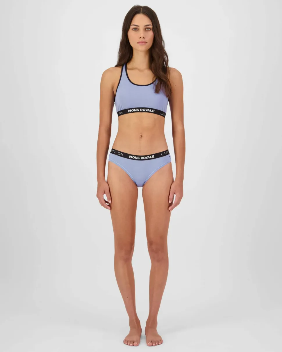 Mons Royale Sierra Sports Bra Skyline/black